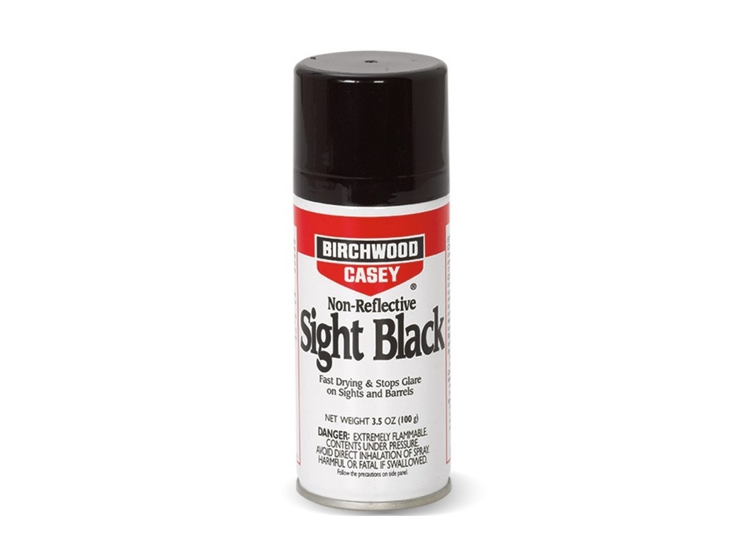 Birchwood Casey SIGHT BLACK Anti Glare Aerosol content 3.5 oz.